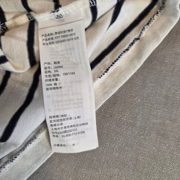 Abercrombie & Fitch Women’s XXL Striped Cotton Crewneck Long Sleeve Sweater - Picture 12 of 12